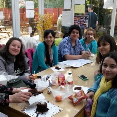 Inglaterra 2015 - Almorzando en la Escuela