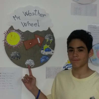 Mayo 2015 - The weather wheel!